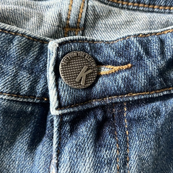 Kut from the Kloth Women’s Jean Shorts Blue Size 6 - Picture 4 of 8